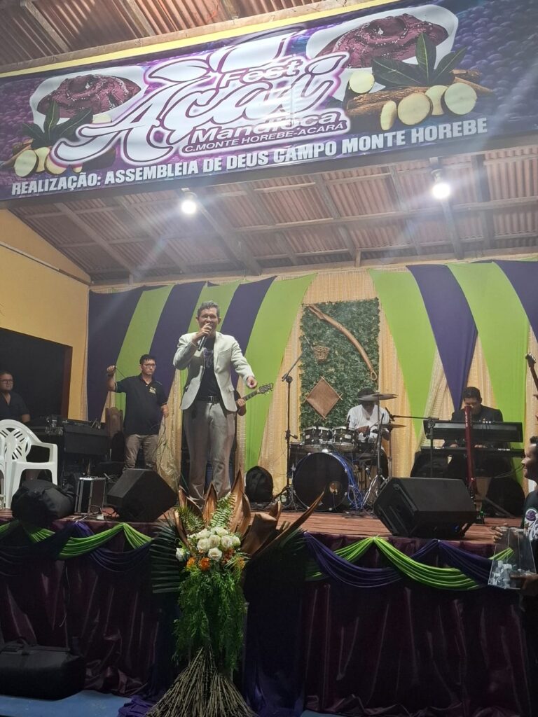 Vila Monte Horebe, no Vale do Acará, é palco do II Fest Açaí Mandioca