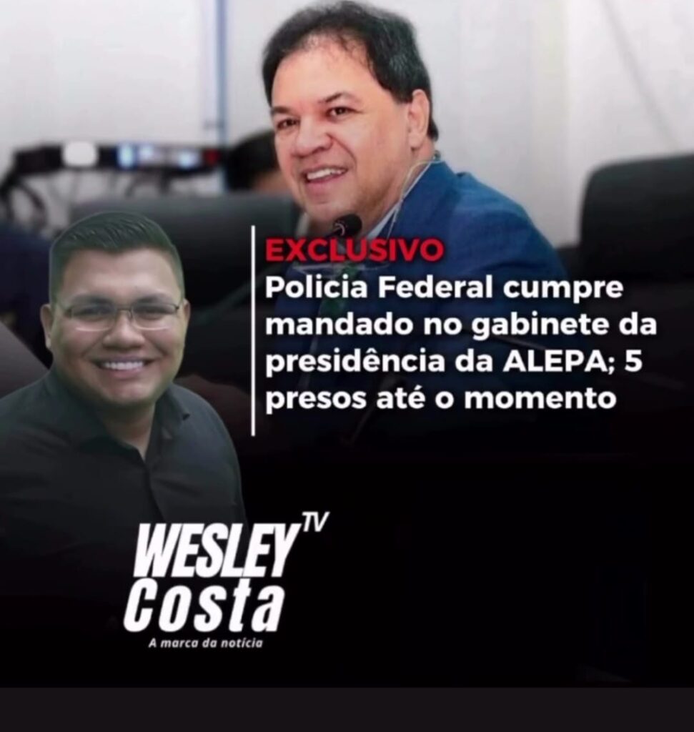 Vídeos – Operação da PF e CGU faz busca e apreensão no gabinete da presidênica da Alepa e contra empresários por fraudes com verbas públicas