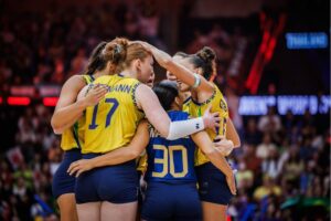 Brasil garante bronze no Campeonato Mundial de vôlei feminino