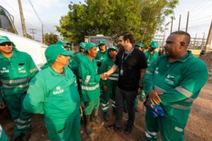 Megaoperação da Prefeitura de Belém retira mais de mil toneladas de resíduos na Terra Firme; Igor Normando foi ver a situação