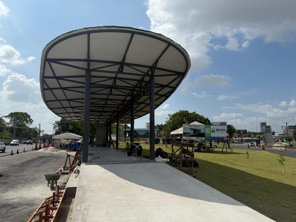 Obra da Estação do BRT na Júlio César entra na fase final