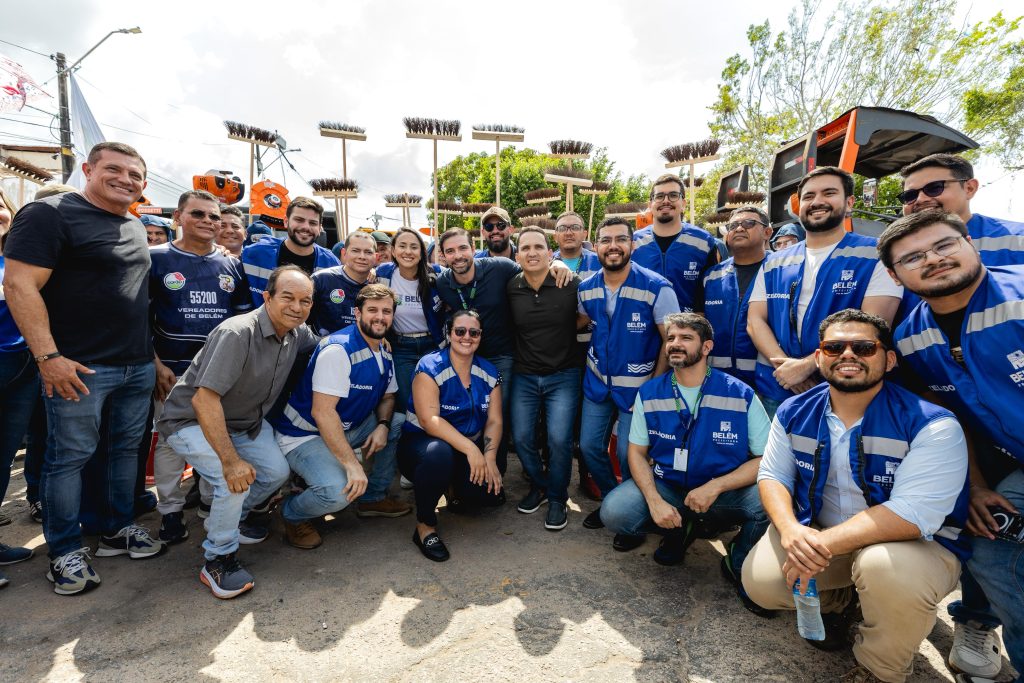 Vídeo – Prefeitura ocupa o Guamá com mega ação de limpeza e mil trabalhadoresFa