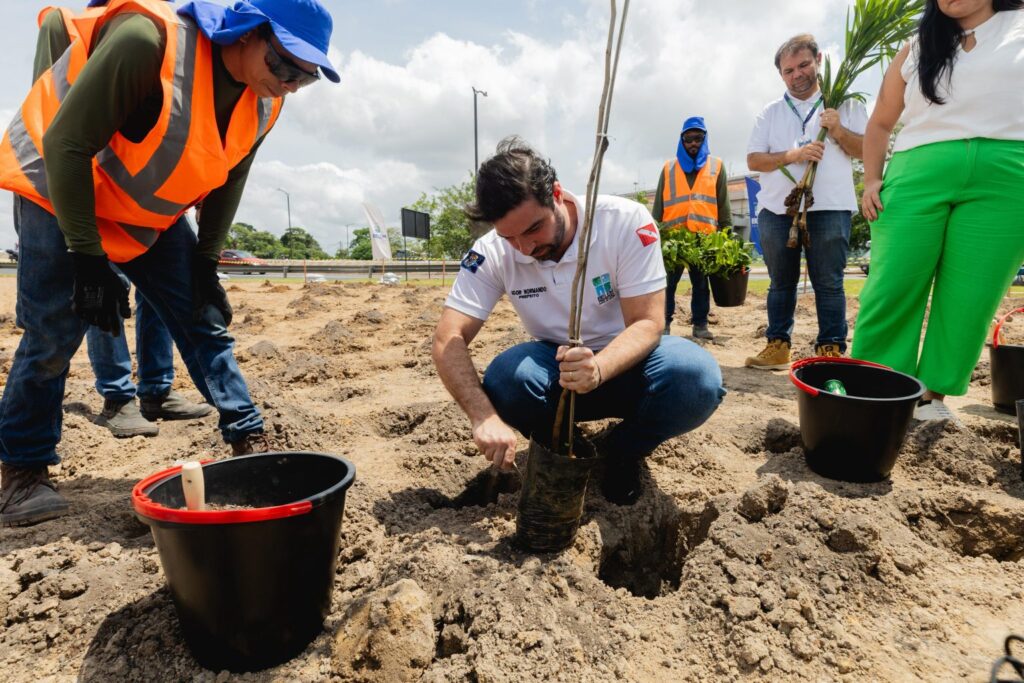 Prefeitura de Belém lança primeira microfloresta da região Norte
