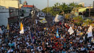 Juventude leva fé e alegria às ruas na 23ª Romaria da Juventude