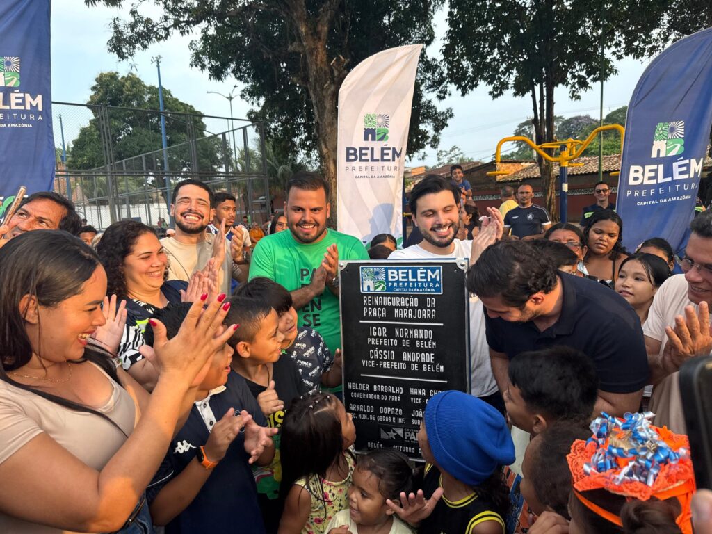 Icoaraci recebe nova Praça Marajoara e garante lazer e acessibilidade
