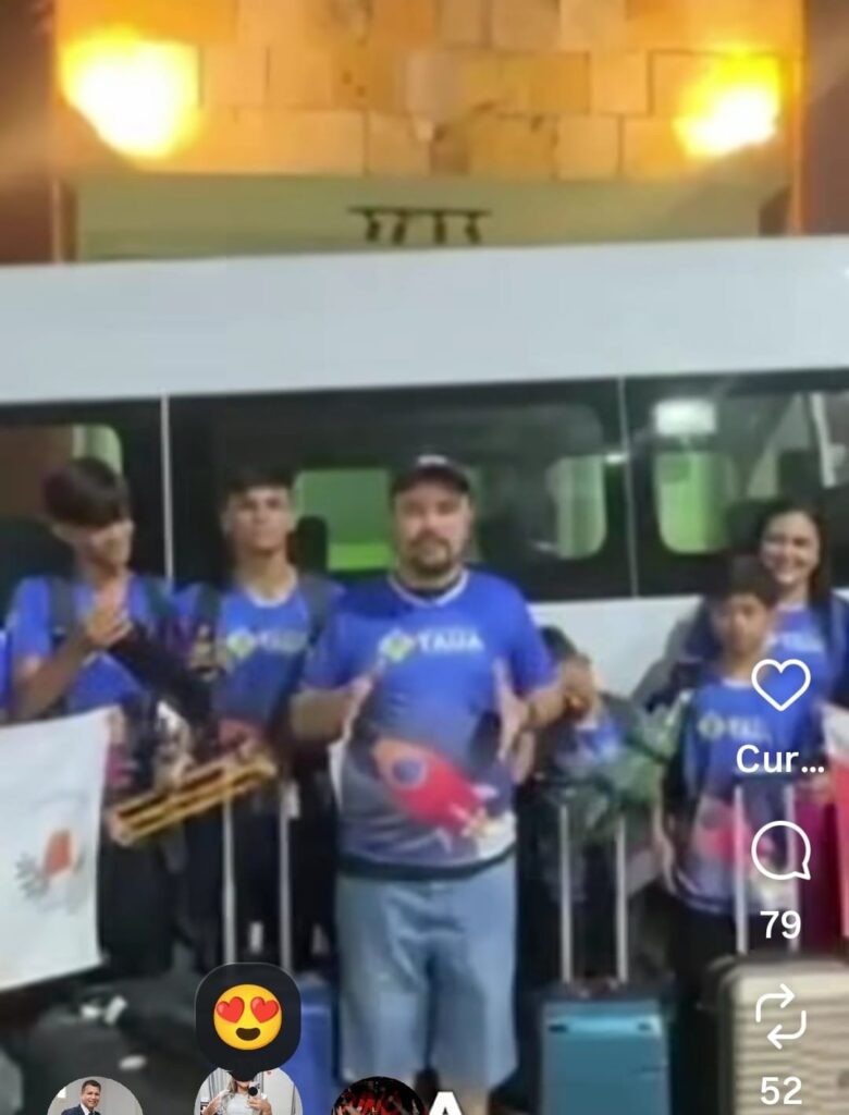 Estudantes de Santo Antônio do Tauá embarcam rumo ao Rio de Janeiro