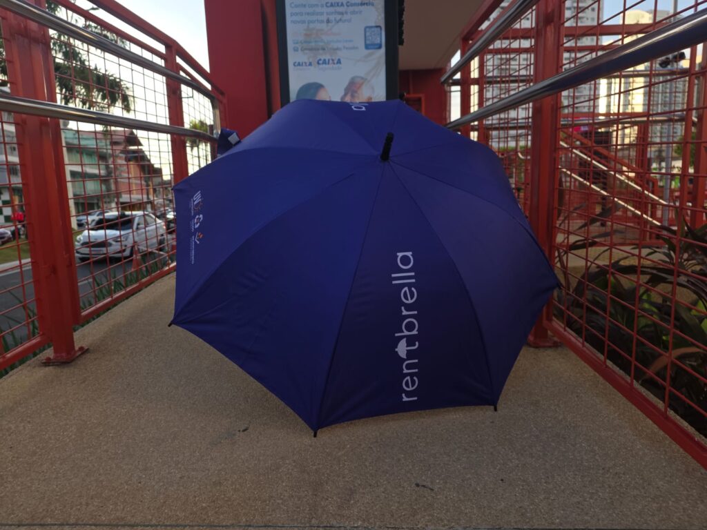 Belém ganha projeto de sombrinhas compartilhadas