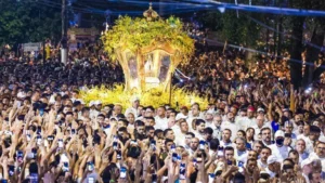 O Círio de Nazaré, a maior procissão católica do país, ocorreu neste domingo(12), em Belém com 2,6 milhões de pessoas