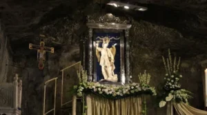 Imagem Peregrina de São Miguel Arcanjo passa por Belém