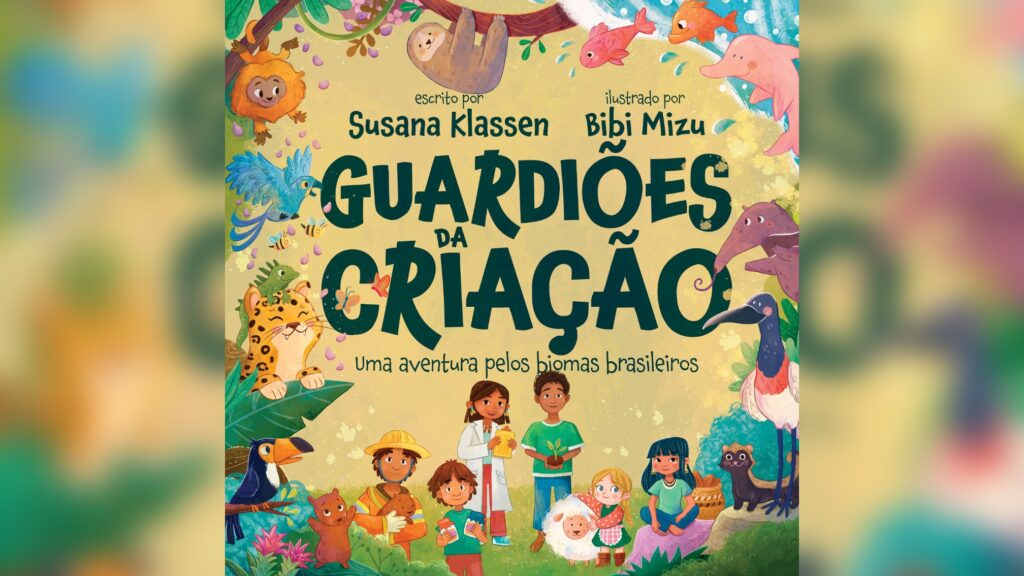 Livro encanta ao unir princípios de fé e ecologia para crianças