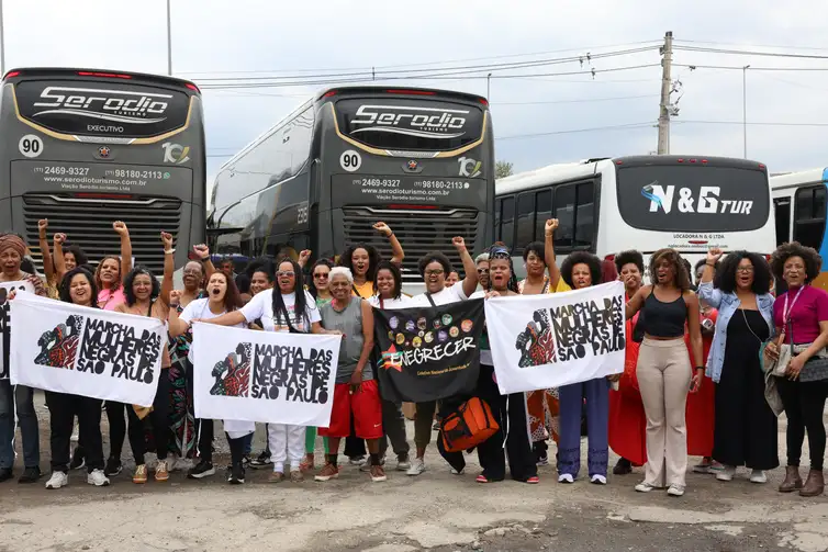 Mulheres negras marcham hoje em Brasília por reparação e bem-viver