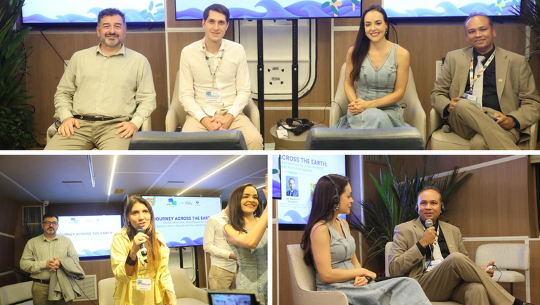 Especialistas destacam caminhos para o futuro do turismo durante debate em embarcação sustentável