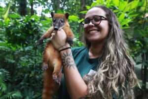 Bosque de graça: Público pode visitar quati afilhado de Nando Reis