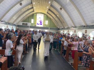Imagem Peregrina encerra ciclo de visitas às Regiões Episcopais com programação na Região Santa Cruz