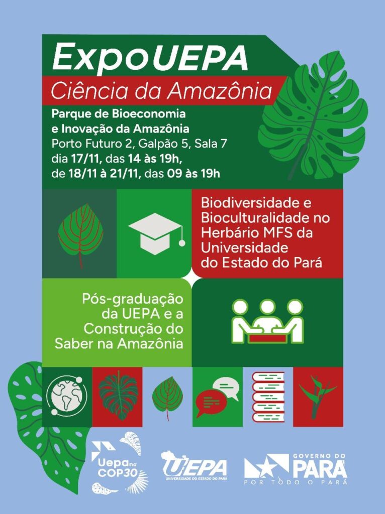 UEPA abre exposição no Parque Bioeconomia e Inovação da Amazônia