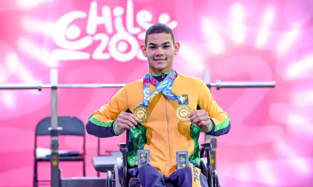 Parapan de jovens: Brasil conquista 12 medalhas em dia de recorde