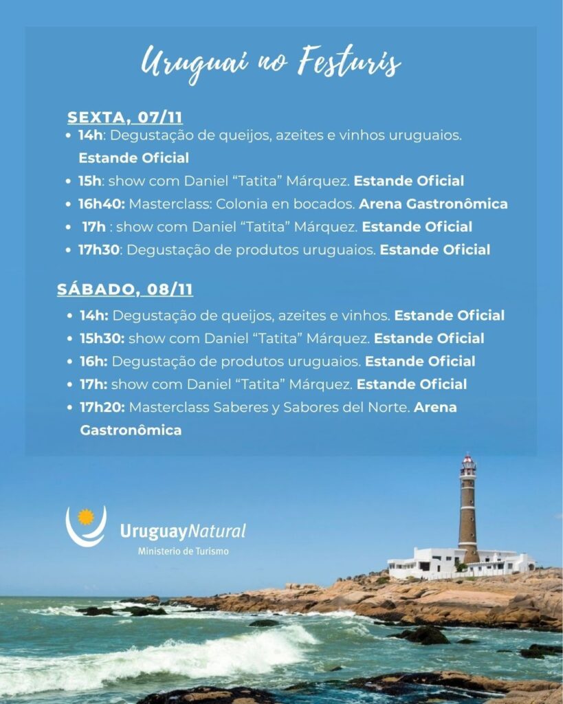 Uruguai aposta em experiências sensoriais no 37º Festuris Gramado
