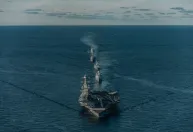 Imagens de satélite mostram navios dos EUA indo em direção à Venezuela