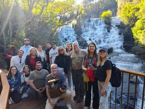 Parque do Caracol recebeu visita de operadores de turismo e jornalistas estrangeiros durante o 37º Festuris