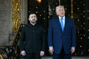 Com Zelensky, Trump diz que acordo está em estágio final