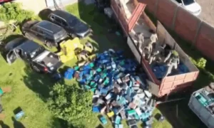 Paraguai apreende 89 toneladas de maconha perto do Paraná