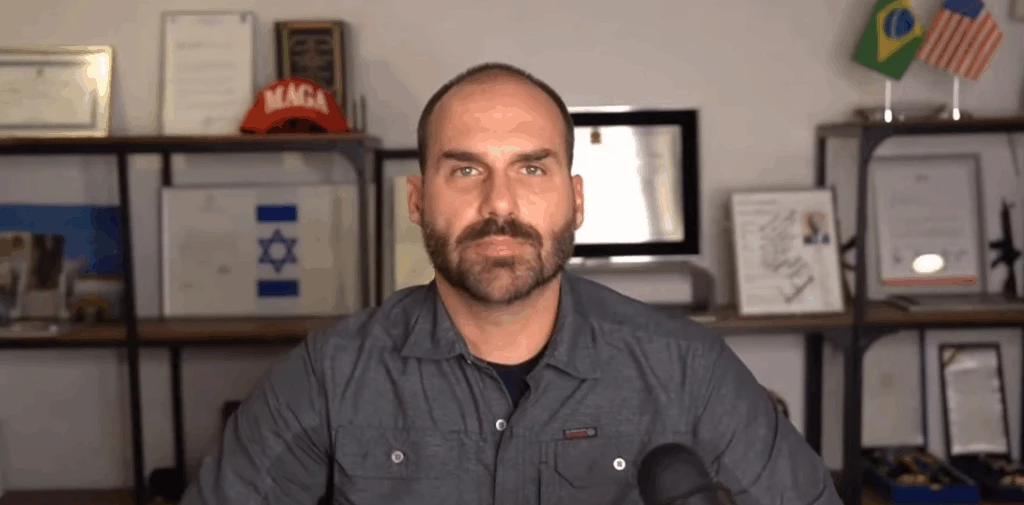 “Nada está acabado”, diz Eduardo após retirada da Magnitsky