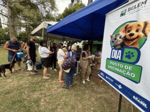 Belém vacina mais de 27 mil animais no Dia D da Vacinação antirrábica
