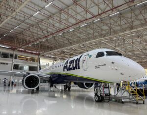 Azul incorpora o 38º Embraer 195-E2 à sua frota