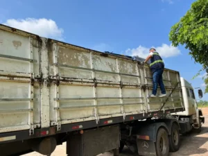 Fiscais da Sefa apreendem sistema de segurança portátil em Marabá