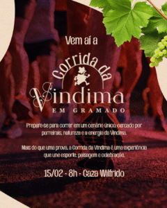 Corrida da Vindima abre inscrições e estreia como novidade da 5ª Vindima de Gramado