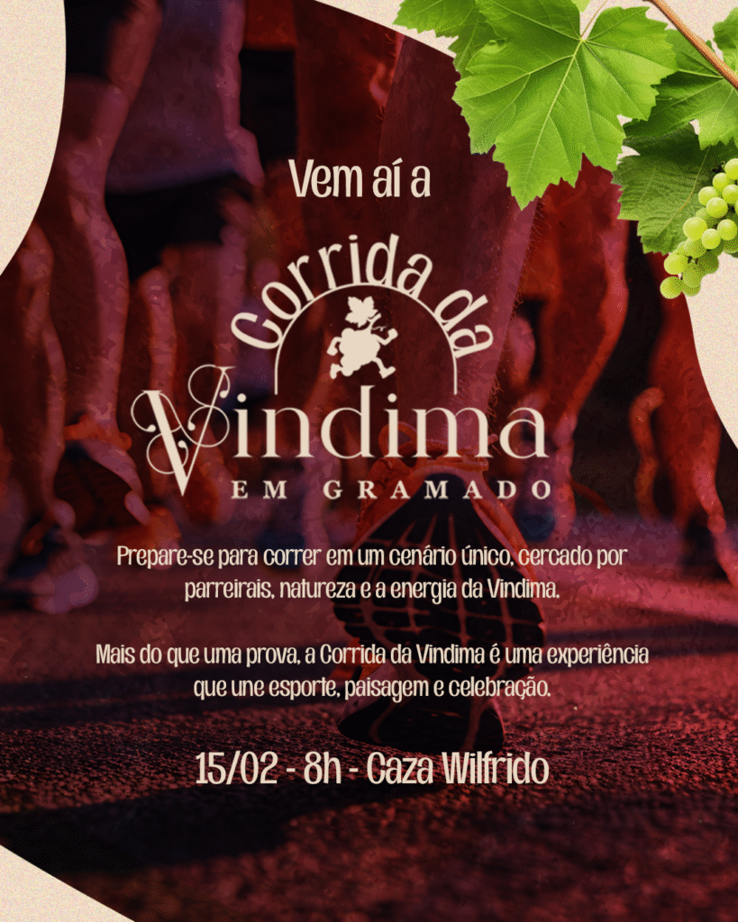 Corrida da Vindima abre inscrições e estreia como novidade da 5ª Vindima de Gramado