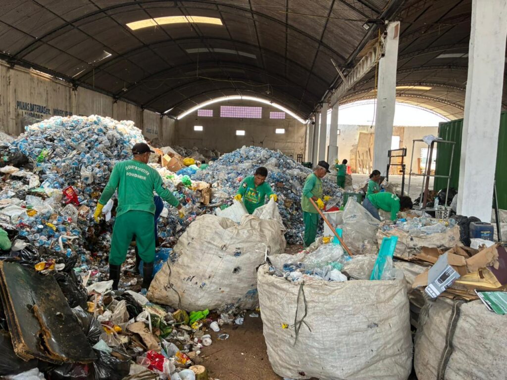 Mapa interativo indica pontos de entrega de recicláveis