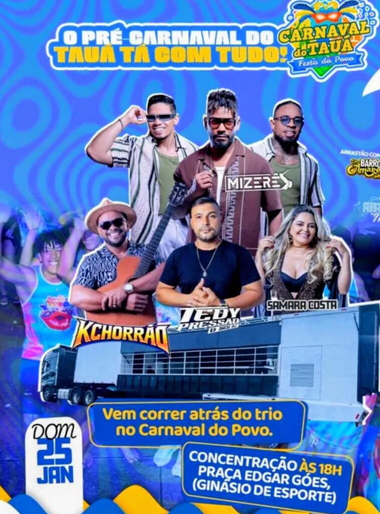 Santo Antônio do Tauá abre oficialmente a temporada do Carnaval 2026 neste domingo