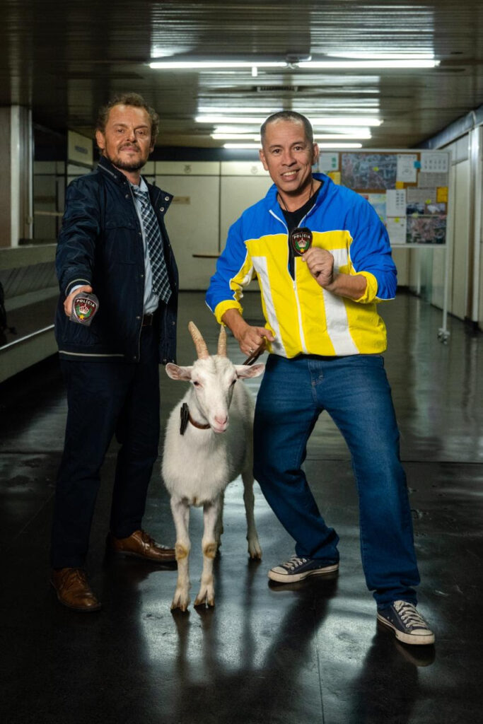 Matheus Nachtergaele e Edmilson Filho começam a filmar “Cabras da Peste 2 – Miami Vixe”