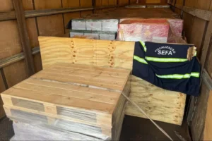 Sefa apreende carga de uísque avaliada em mais de R$ 1 milhão no Sudeste do Pará