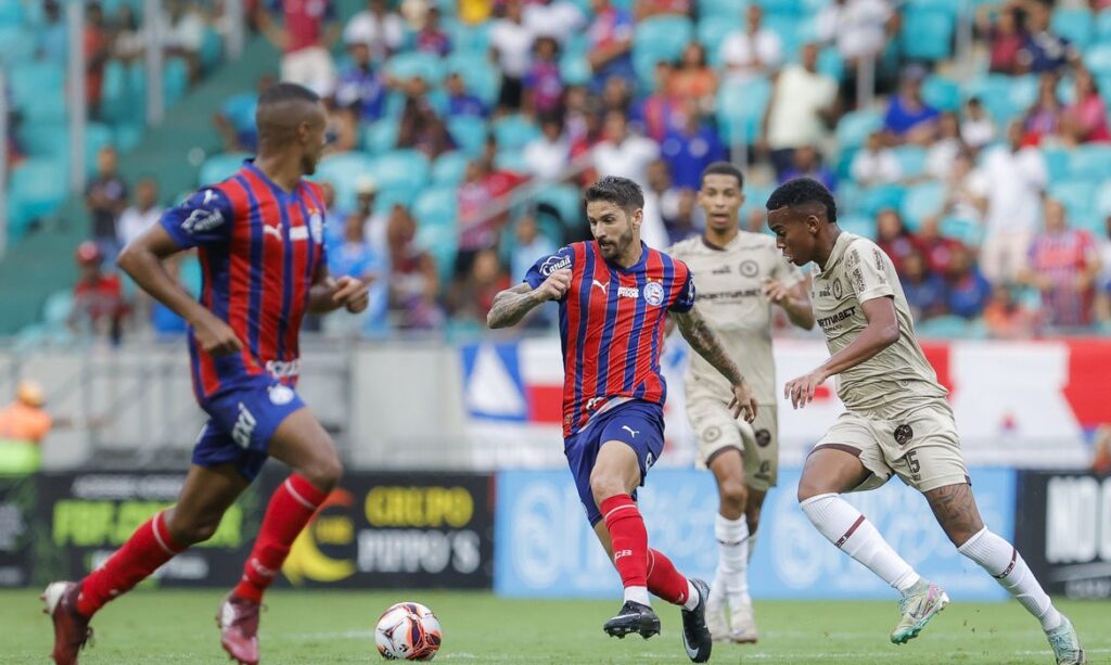 Campeonato Baiano: Bahia abre vantagem, mas Jacuipense busca empate