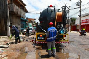 Operação Inverno da Prefeitura de Belém já desobstruiu mais de 100 pontos em três dias