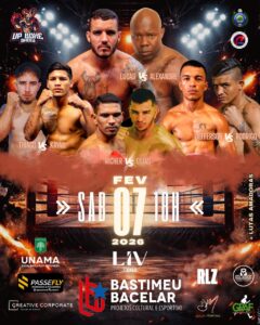 Começa sábado a 17ª edição do UP Boxe Show no Liv Club com confronto entre paraense e carioca