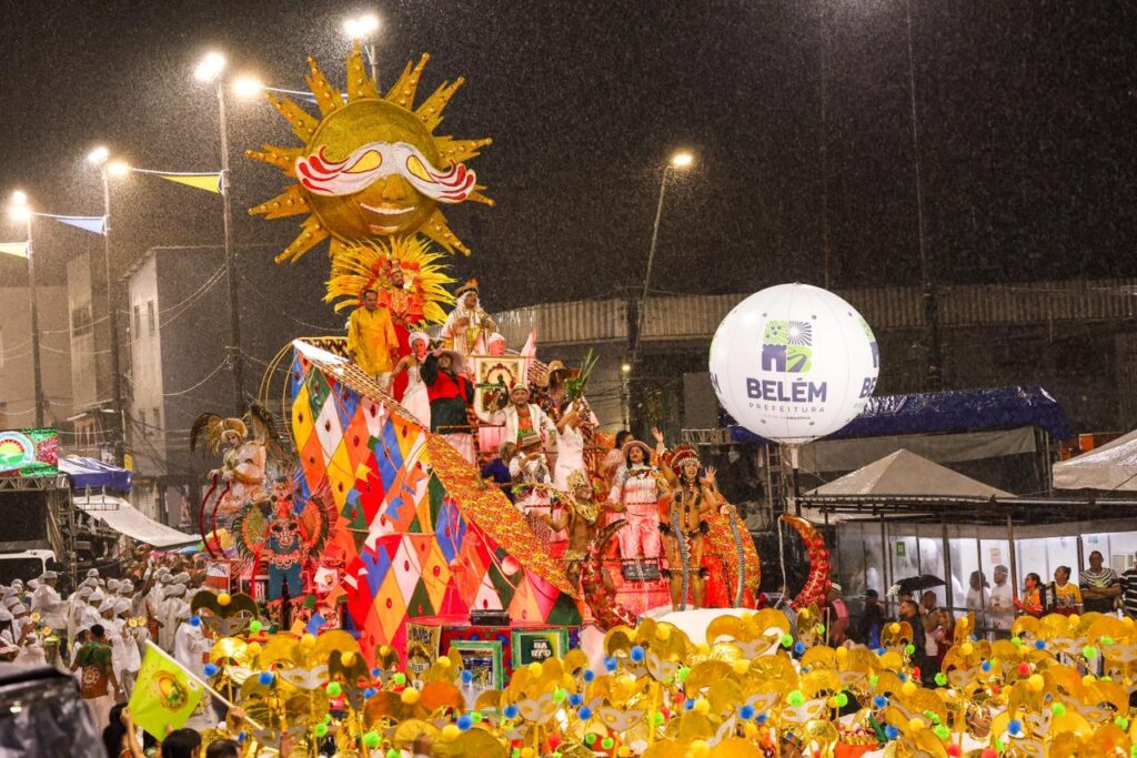 Bole-Bole é campeã do Carnaval 2026 de Belém com nota máxima