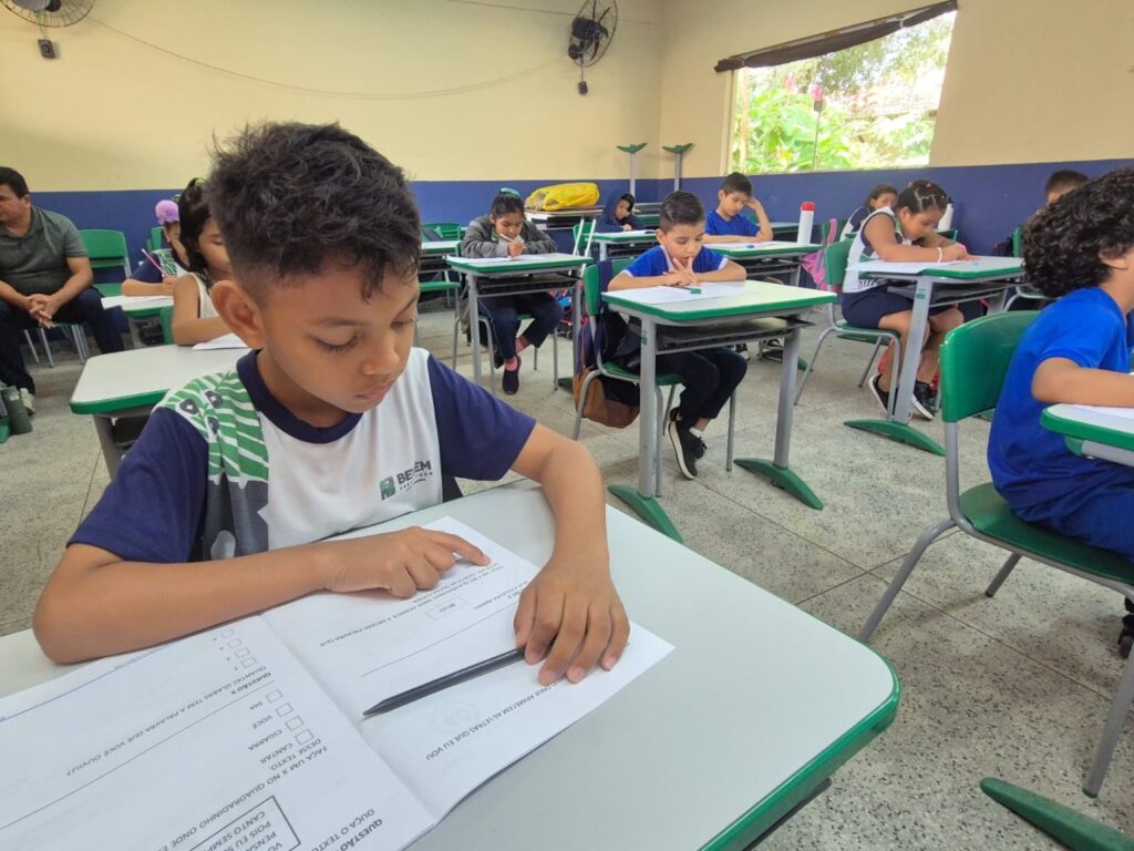 Avaliação Belém 2026 começa nas escolas municipais
