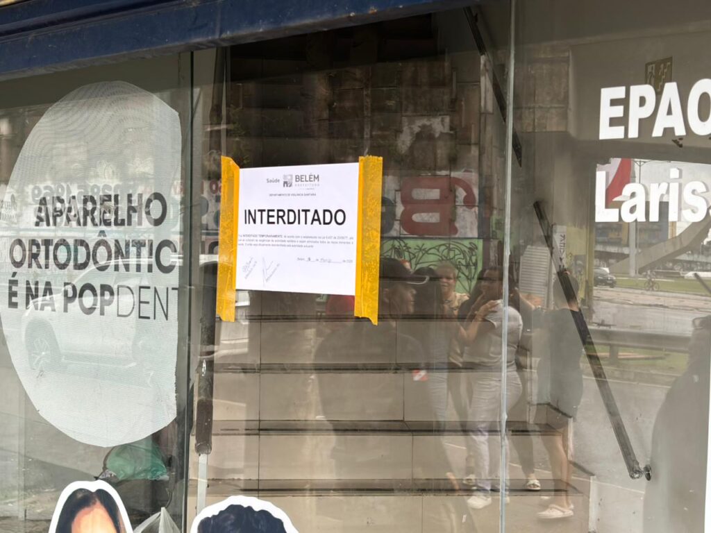 Vigilância Sanitária interdita clínica odontológica em Belém
