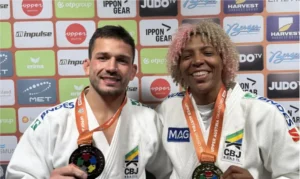 Rafaela Silva é ouro e Cargnin bronze no Grand Prix de judô da Áustria