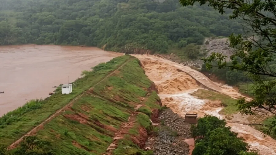 Risco de rompimento de barragem gera ordem de evacuação para cidade de MG