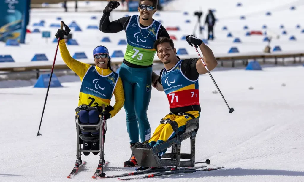 Esqui brasileiro mira 2ª medalha paralímpica em adeus a Milão-Cortina