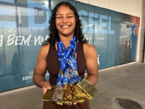 Atleta agradece apoio do Estado após conquistar medalha de bronze no Pan-Americano de Jiu-jitsu
