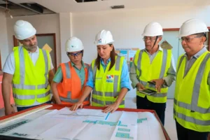 Governadora Hana Ghassan acompanha reta final das obras do Materno-Infantil de Santarém