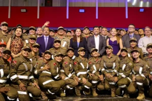 Governadora Hana Ghassan oficializa a maior promoção da história do Corpo de Bombeiros, para 580 militares