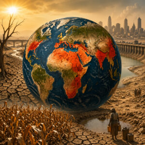 China, Estados Unidos, países do Mediterrâneo e partes da África podem entrar em uma era de secas persistentes até o fim do século, com rios sob estresse, demanda acima da oferta e risco crescente de escassez hídrica contínua