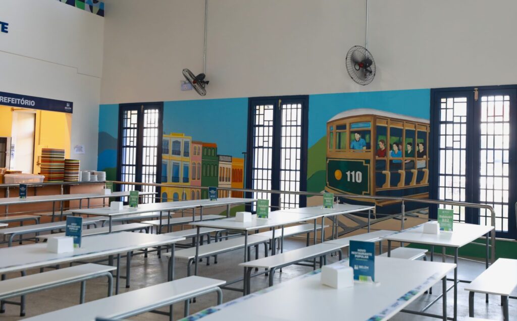 Acolhimento com identidade: arte transforma espaços públicos em Belém