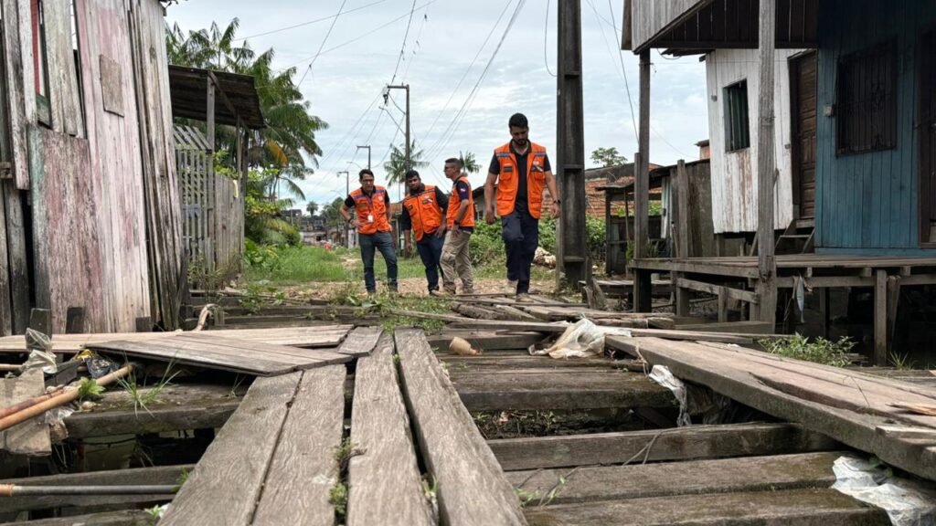 Força-tarefa da Prefeitura de Belém avalia danos após chuvas na capital